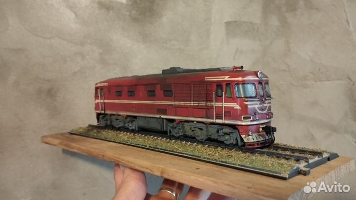 Модель тепловоза