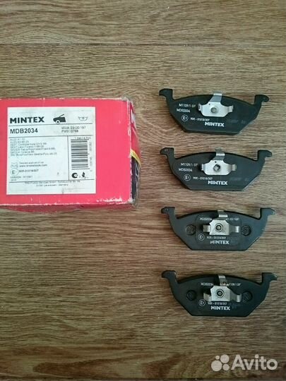 Колодки тормозные Фиат Ауди Сеат Шкода VW