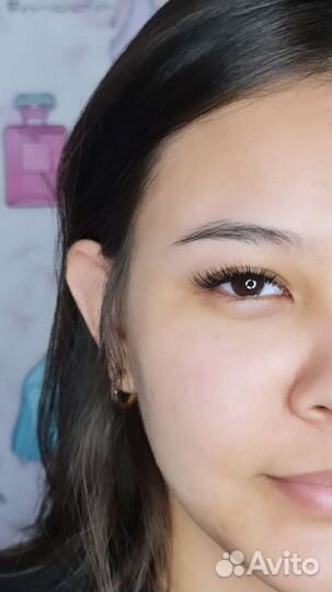 Наращивание ресниц на дому