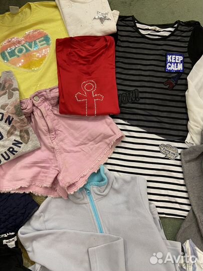 Вещи пакетом на девочку 146 152