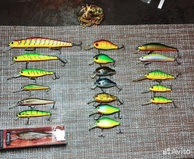 Воблеры фирм megabass, rapala, zipbaits, daiwa