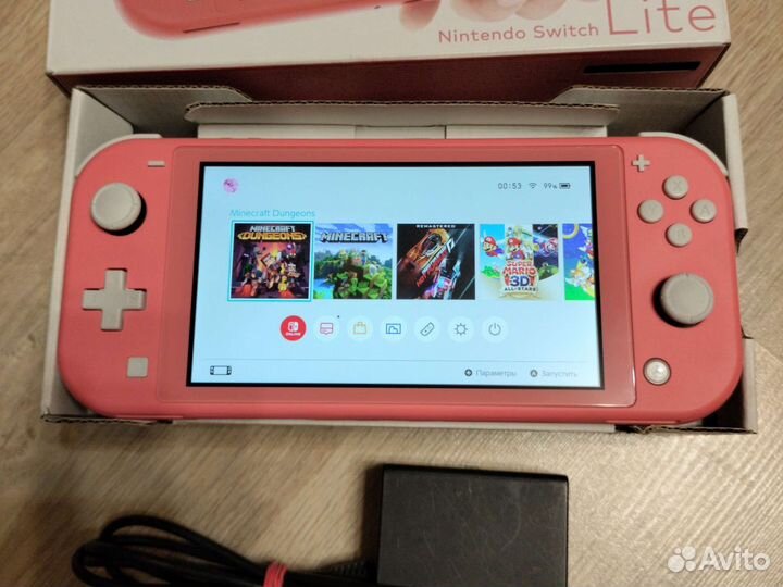 Nintendo switch lite прошитая