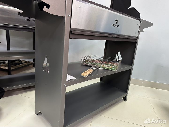 Мангал с крышей