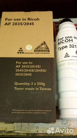 Тонер для Ricoh Aficio