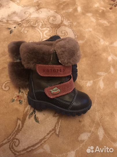 Ботинки кожа,новые