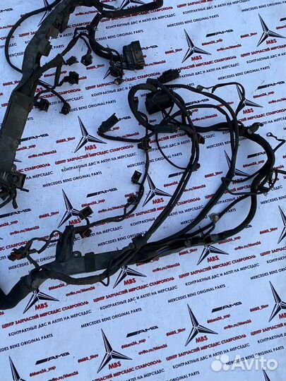 Проводка двигателя M137 W220 Mercedes