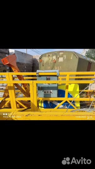 Фасадный подъемник.ZLP-630. Люлька строительная