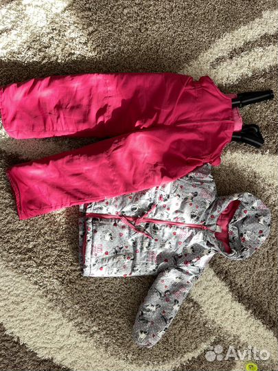 Костюм детский шапка варежки