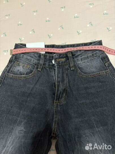 Джинсы женские широкие