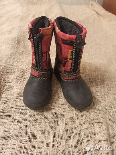 Сапоги непромокаемые утеплённые
