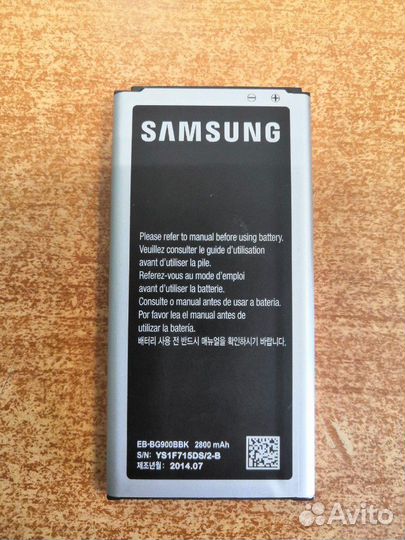 Аккумулятор + зарядное устройство на SAMSUNG S5