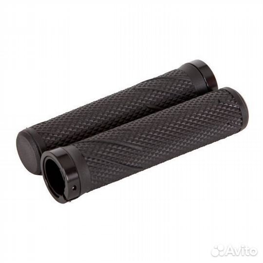 Грипсы STG SZ-056B, 135 мм, Lock-On, черный