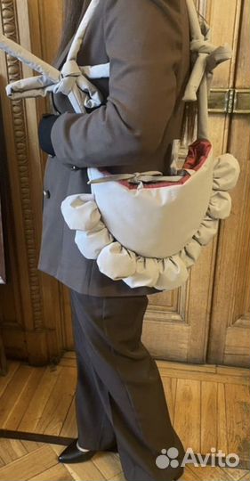 Сумка-цветок из плащевки шоппер