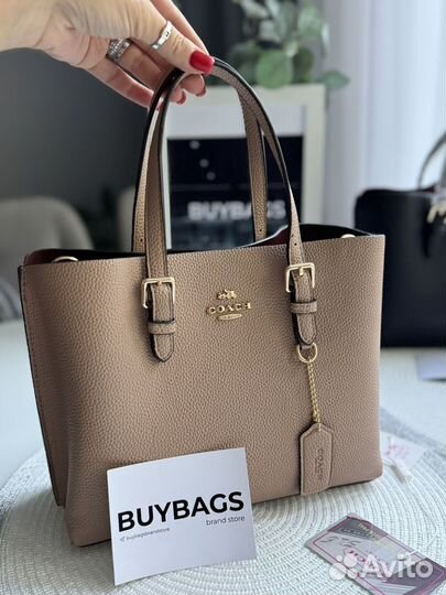 Сумка Coach мини шопер новая 4 цвета