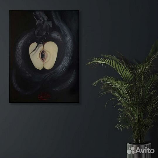 Картина маслом «Жизнь земли»