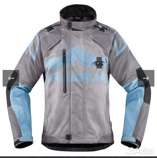 Мотокуртка женская Icon Raiden DKR с защитой