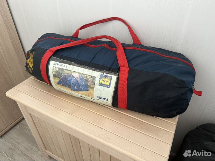 Палатка спальники матрасы подушки помпа - пакетом