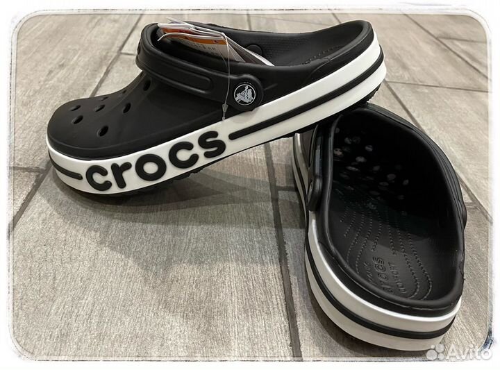 Crocs новые (белые, черные, синие, серые)