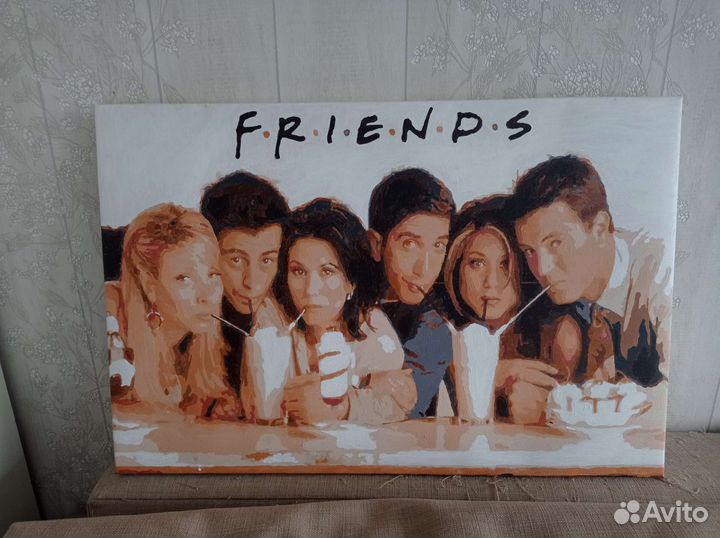 Картины по номерам раскрашенная