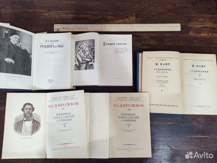 Добролюбов Гольбах Ильин Кант Разное