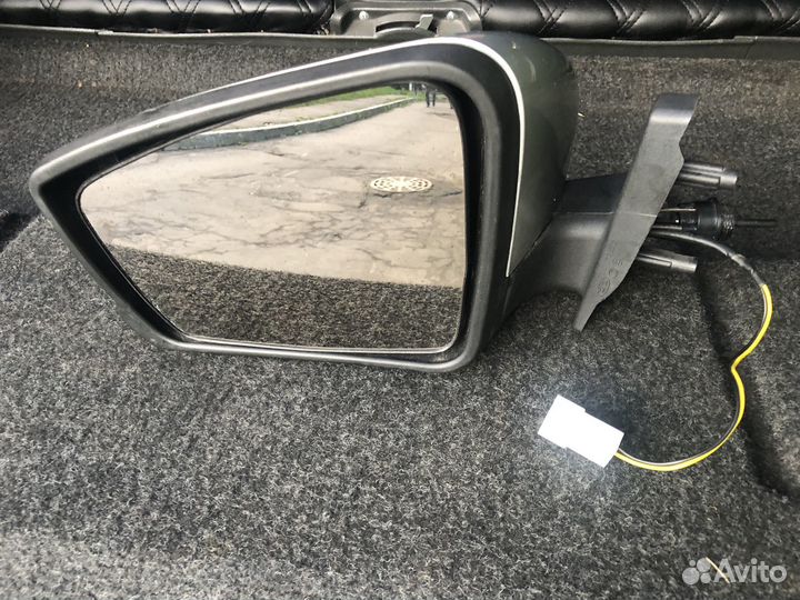 Левые поковые зеркала на Ваз в стиле гранда