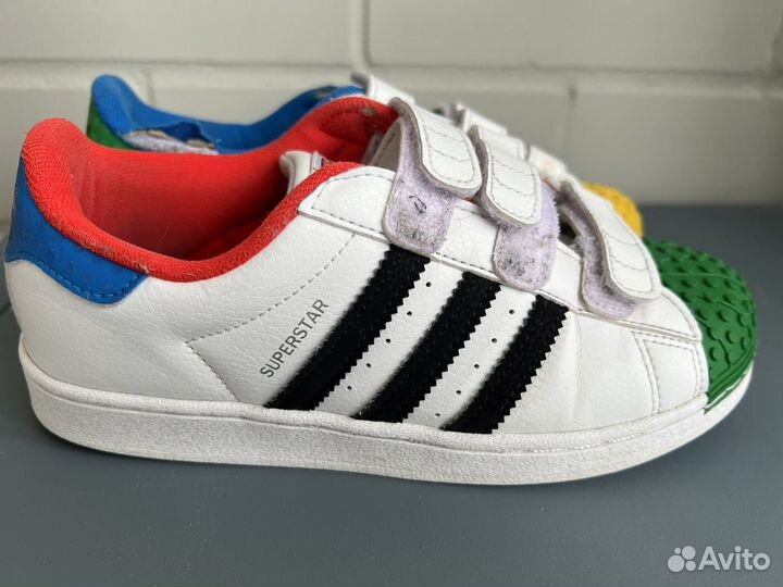 Кеды adidas superstar (lego)