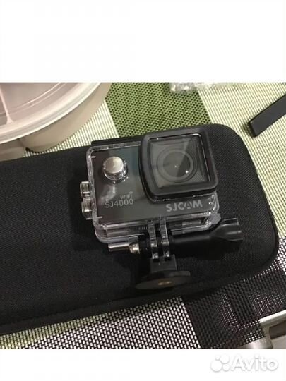 Экшн-камера sjcam SJ4000 WiFi черный