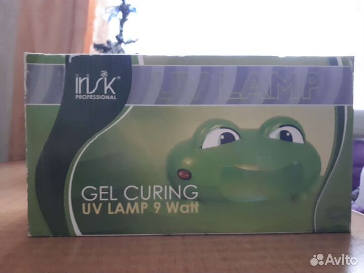 Уф лампа для ногтей, 9 watt, irisk