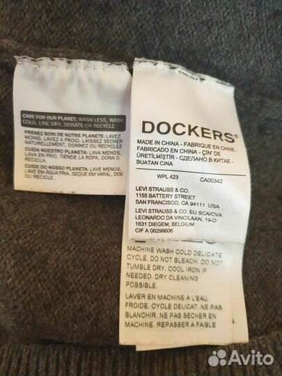 Джемпер мужской Dockers размер XXL