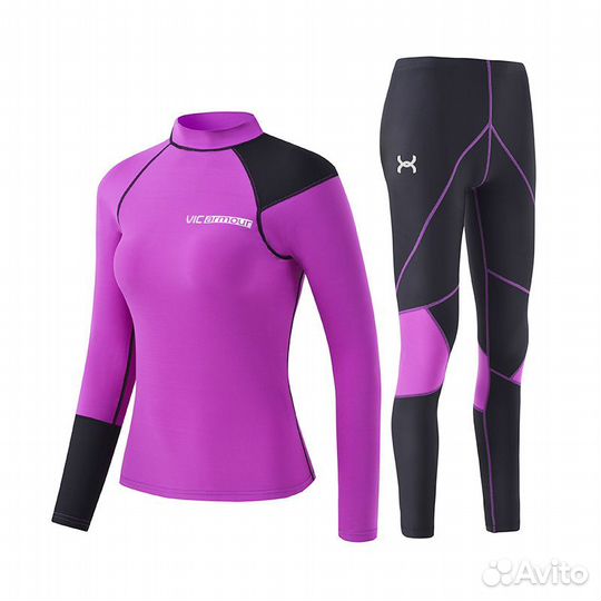 Женское теплое компрессионное термобелье VIC Armou