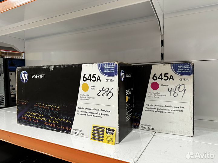 Картридж лазерный HP 645A