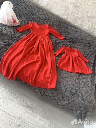 Платье мама и дочка