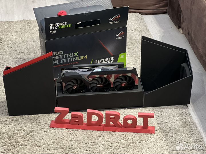 Rtx 2080 ti asus matrix platinum