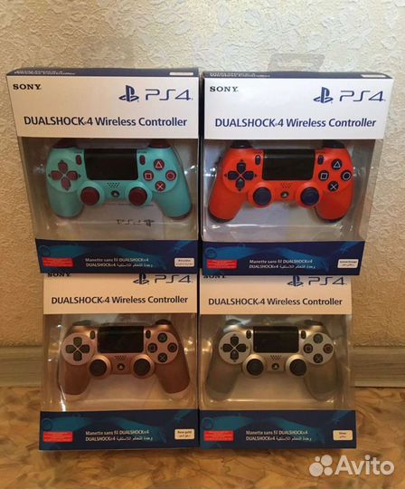 Геймпад Dualshock 4 v2 для PS4 (новые)