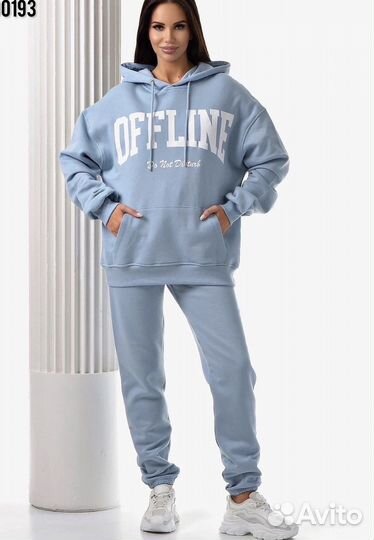 Костюм спортивный на флисе (42-48)