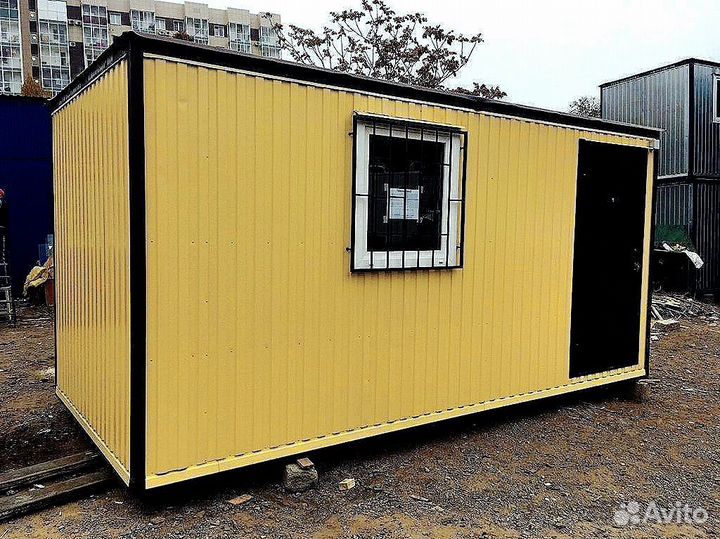 Бытовка из профлиста 6x2.4