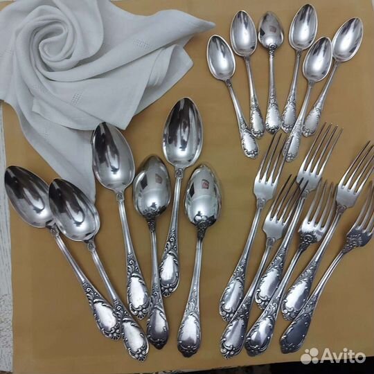 Мельхиоровые приборы зиш роял