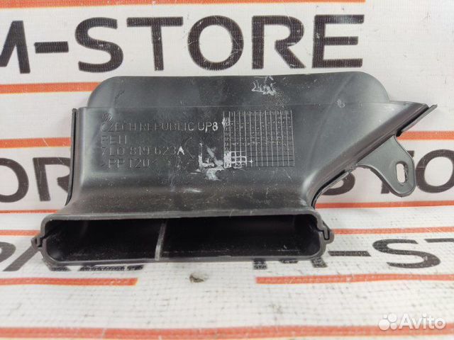 Воздуховод печки задний левый Audi Q7 4LB BAR 2007