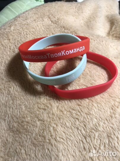 Браслеты силиконовые спортивные