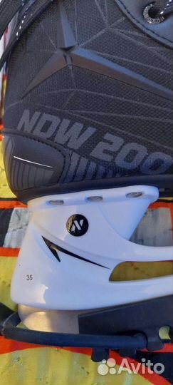 Коньки хоккейные детские размер 35