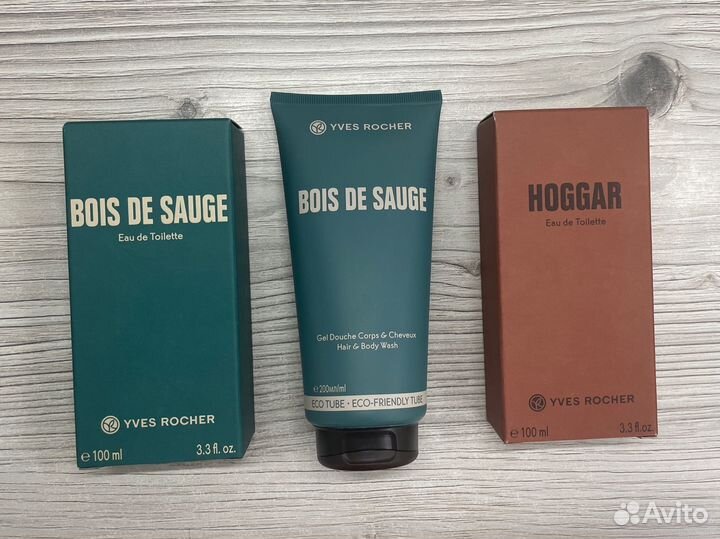 Мужской парфюм ив роше 100мл Bois Hoggar Хоггар