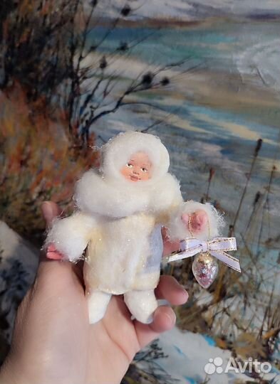 Ватная игрушка