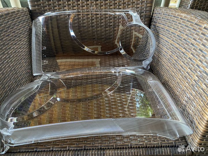 Стекло фары Range Rover Vogue L322 06-09 комплект