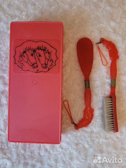 Советский набор щеток. Расческа СССР