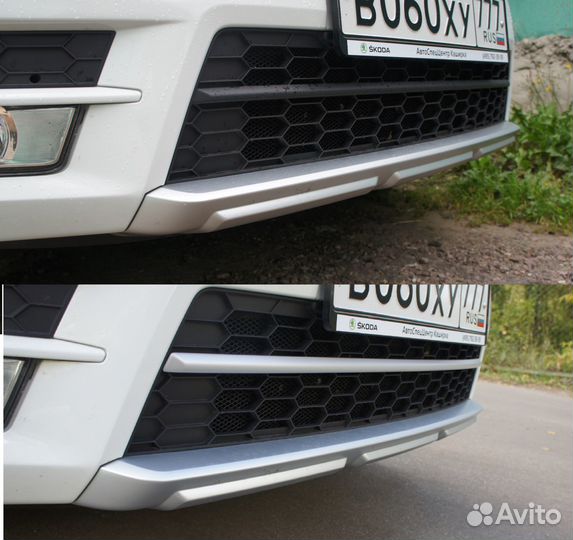 Молдинг решетки бампера Skoda Yeti 5L0071004A