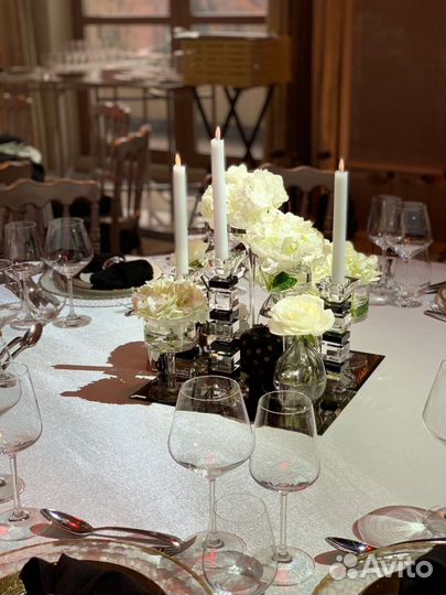 Оформление свадьбы, декор мероприятий цветами