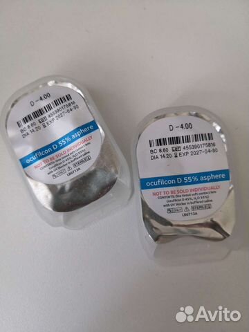 Линзы контактные Biomedics 55 Evolution asphere