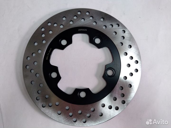 Диск тормозной задний на suzuki GSX R 600/750/1000 ABS,SV /SV S 650/1000, GSX R 1000