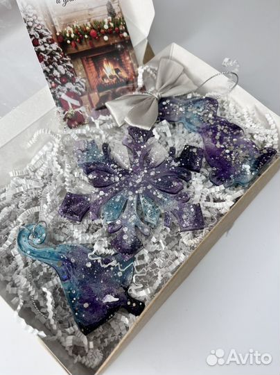 Набор елочных украшений