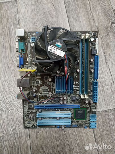 Материнская плата 775 xeon e5450
